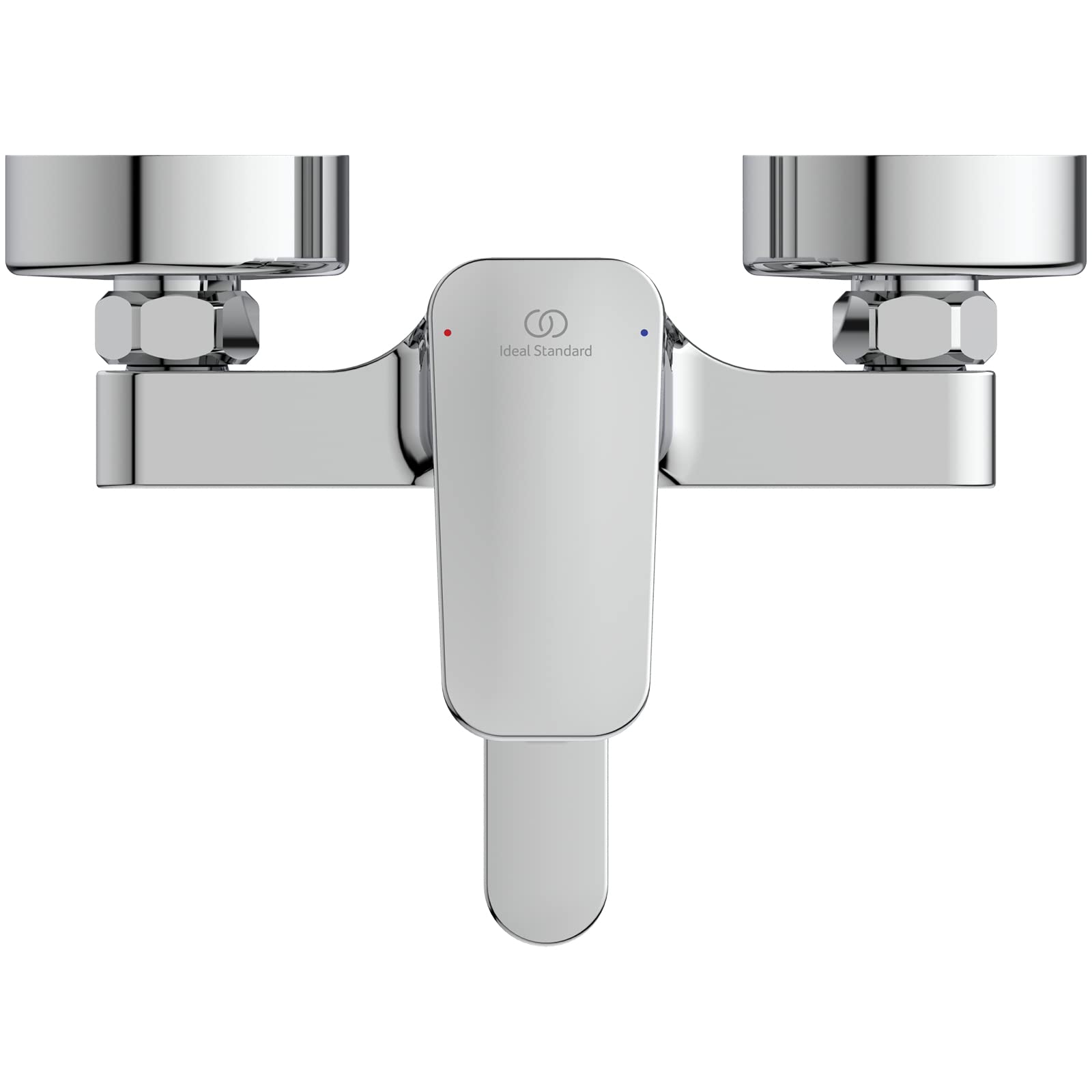 Ideal Standard BD241AA Ceraplan - Grifo monomando para lavabo de pared, cromo, Aufputz