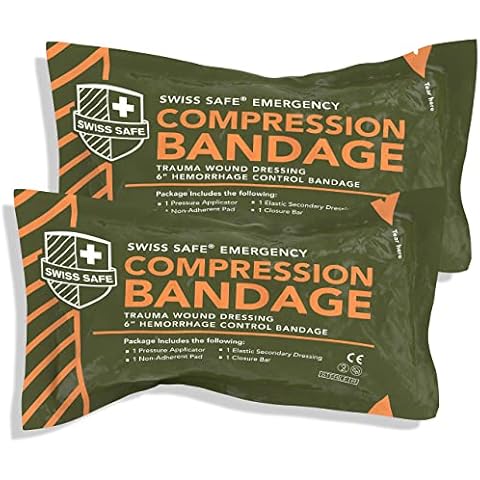 Swiss Safe 6 Inch Trauma Bandages Cover
