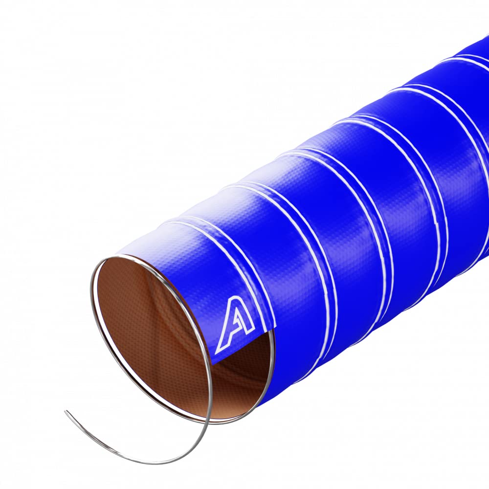 Ap Automotive Blue 45Mm Silicone Air Ducting 1 Metre