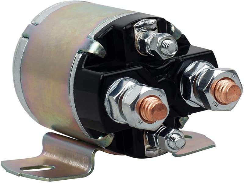 12V Starter Solenoid Fits Yamaha G2 G8 G9 G11 G14 G16 G20 Gas Golf Cart 1985-2002 4 Terminal Solenoid Replaces JF2-H1950-00 JR3-H1950-00 J38-81950-01