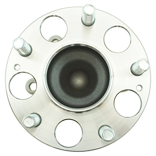 Image of TRQ Rear Left and Right Wheel Bearing and Hub Assembly Set 2 Piece Compatible with 06-11 Honda Civic DX 06-09 Civic LX 13-15 EX EX-L SI 2015 SE 2012 SI Coupe Sedan HF Sedan