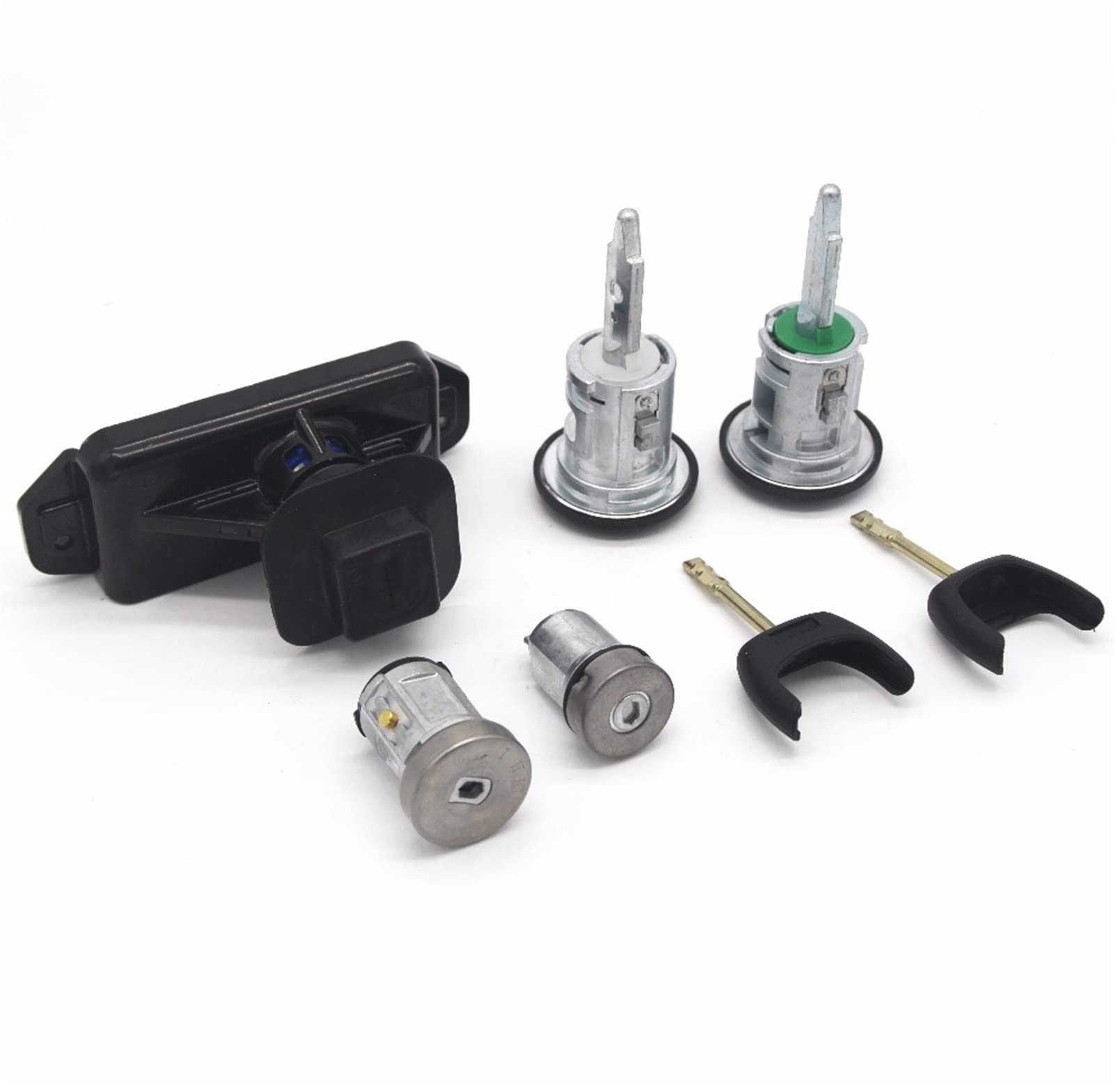 7 SZTUK KOMPLETNY ZESTAW ZAMKÓW DO DRZWI Z 2 KLUCZAMI PEŁNY ZESTAW DO, for Ford, TRANSIT MK7 2006-2014 Cylinder zamka drzwi