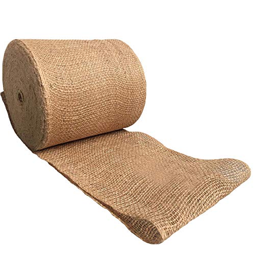 artapisserie.fr Toile de Jute Ruban Largeur 20cm 200gr/m² - Vendue au Rouleau de 20m Cover