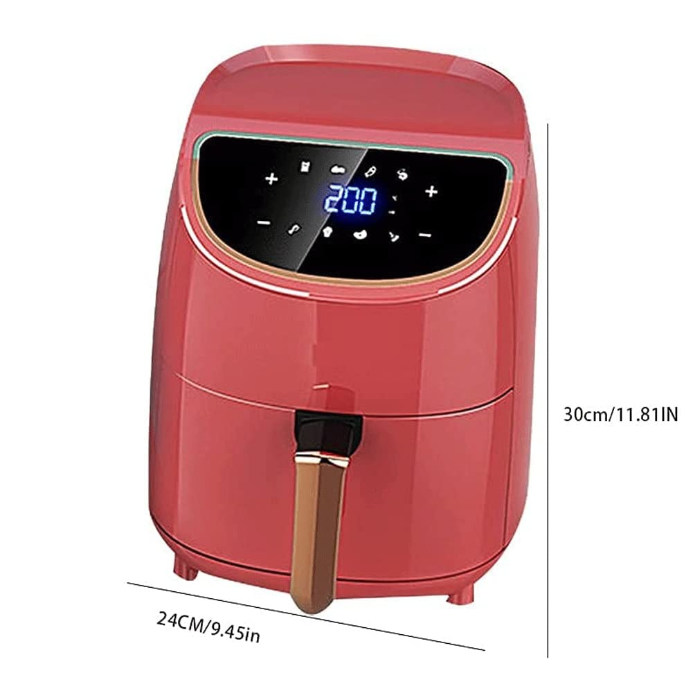 Frytkownica powietrzna, pojemność 6,5 l, mechaniczna frytkownica powietrzna, łatwy do czyszczenia kosz, frytkownica beztłuszczowa, piekarnik toster, domowa frytkownica elektryczna o dużej pojemności