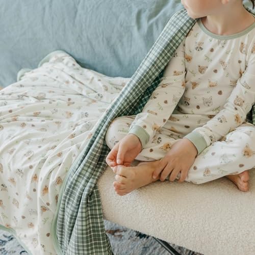 Image of Copper Pearl Jumbo 3-Layer Baby Blanket: Soft Baby Quilts for Boys and Girls | Breathable, Cozy, Toddler Blanket | Baby Quilt for Newborns | 60x72 Premium Material | Wilder