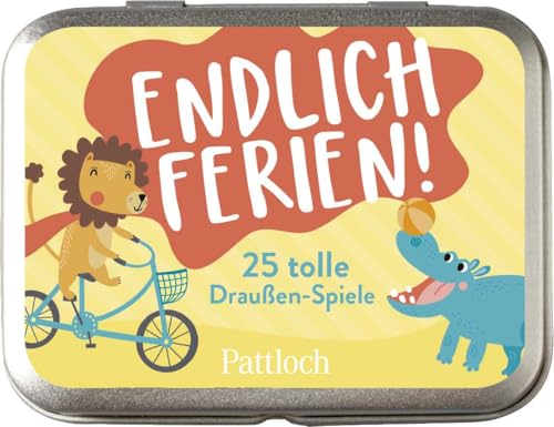 Endlich Ferien! 25 tolle Draußen-Spiele: Originelle Outdoor-Spielideen für unbeschwerte Ferientage | Ideale Beschäftigung für Kinder ab 5 Jahren