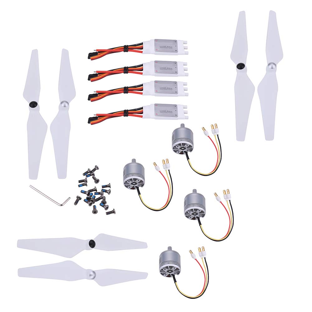 4PCS 2312 CW CCW Silniki 4PCS 30A Elektroniczny kontroler prędkości 6PCS 9450