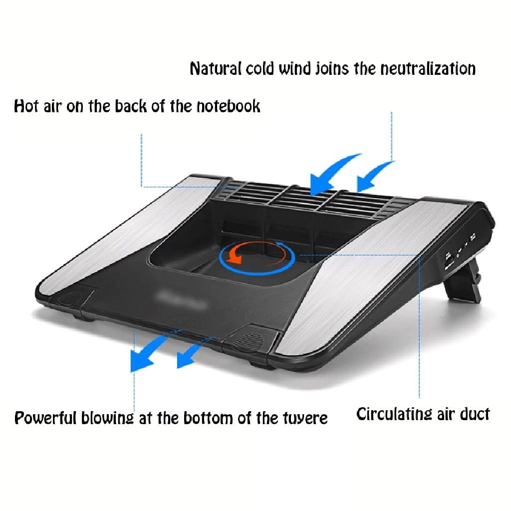 raffreddatore notebook ventole per pc portatile Ventola di raffreddamento per laptop Dispositivo di raffreddamento per laptop da gioco portatile