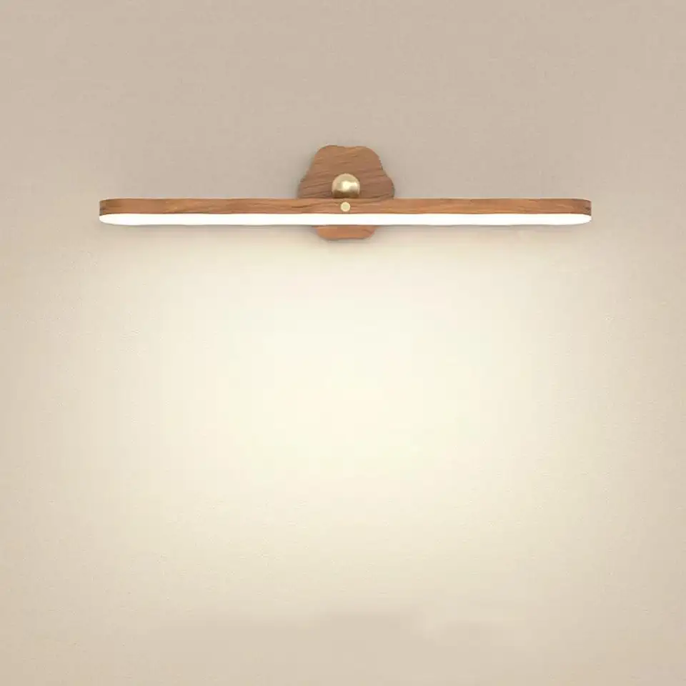 Luz De Espelho Penteadeira Led Recarregável Sem Fio Para Banheiro, Maquiagem E Penteadeiras