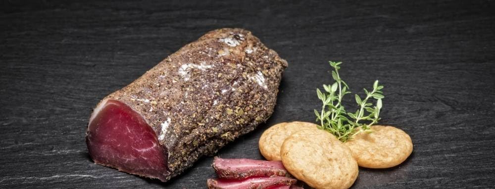 Almgourmet - Gourmet-Speck-Variation (1240g) - mit 4 geschmacklich ganz verschiedenen Specksorten