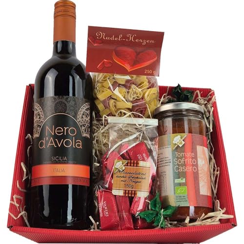 Präsent 'Kleiner Italiener' Mittlerer Präsentkorb BARRIQUE-Präsentservice...