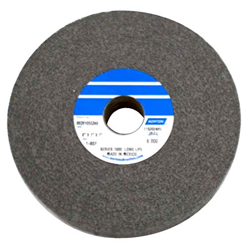Norton 66261055249 6x1x1 In. Bear-Tex Series 1000 Silicon Carbide Fine Grit Non-Woven Convolute Wheels, Density 8, 3 pack