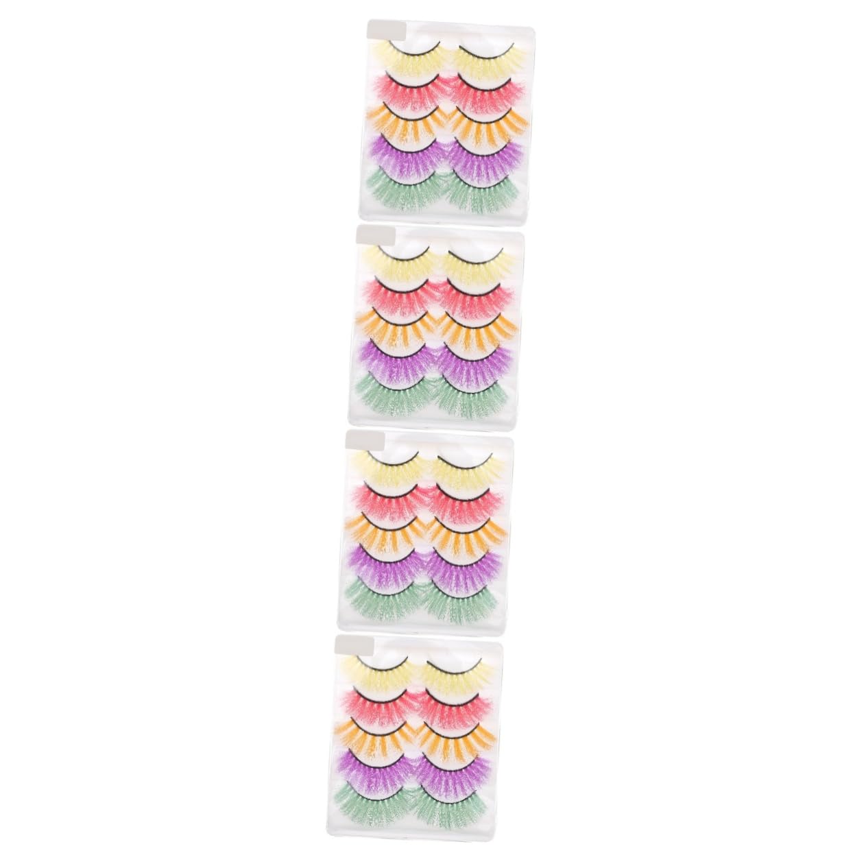 DOITOOL 20paia Eyelashes Party Makeup Lashes for Women for Cosplay and Dances Easy to Apply and Reusable