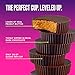 SkinnyDipped Dark Chocolate Peanut Butter Cups, 2g Sugar per Cup, Keto Friendly, Low Carb, Gluten Free, 3.2oz, 4 Pack (24 Cups Total)