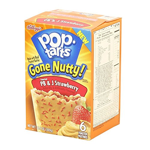 PB & J Peanut Butter & Strawberry Jam Pop Tarts