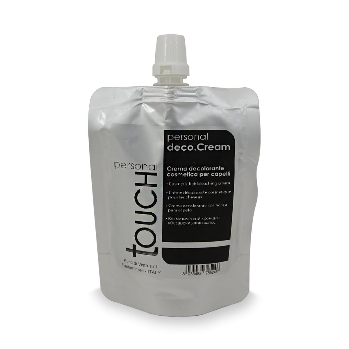 DECOLORANTE IN CREMA Personal Touch 250 gr Rapido, potente ed ecologico protegge i capelli