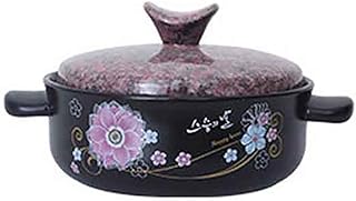 Crock Pot Casserole Claypot ryż zupa garnek na zupę żaroodporny gospodarstwo domowe ceramika (rozmiar: 1,6 l)