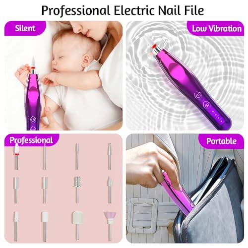 Nail Drill Electric Nail Files Manicure & Pedicure Tools & Accessories - Image 3