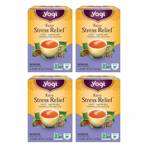 Yogi Tea Kava Stress Relief Tea - 16 Tea Bags
