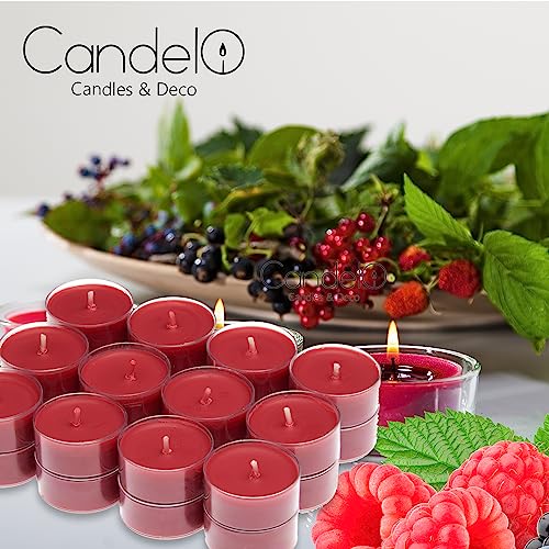 Candelo Set di 24 candele profumate - luci