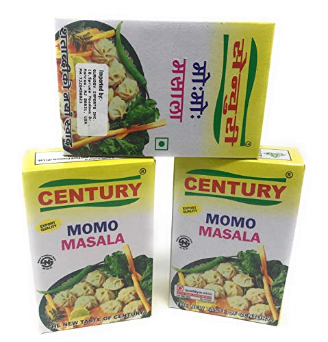 Century MOMO Masala Made in Nepal Pack of 3 Pcs Chinese Dumpling Spices