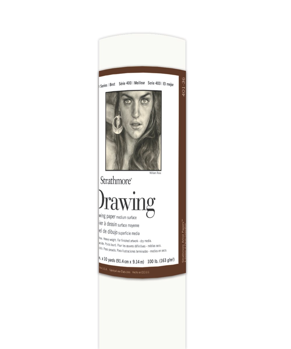 Strathmore 400 Series Drawing Roll 100 lb