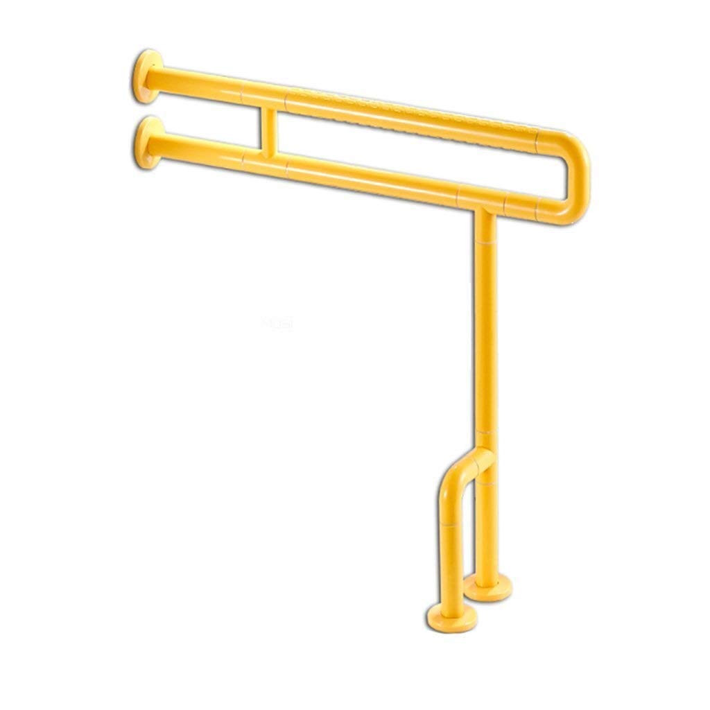 Barra De Seguridad para Ducha Resistente para Bañera, Barra De Agarre De Acero Inoxidable con Ventosa, Reposabrazos De Seguridad, Pasamanos De Baño para Mujeres, Ancianos(Amarillo)