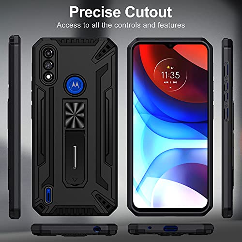 IVoler Cover con Cavalletto per Motorola Moto E7