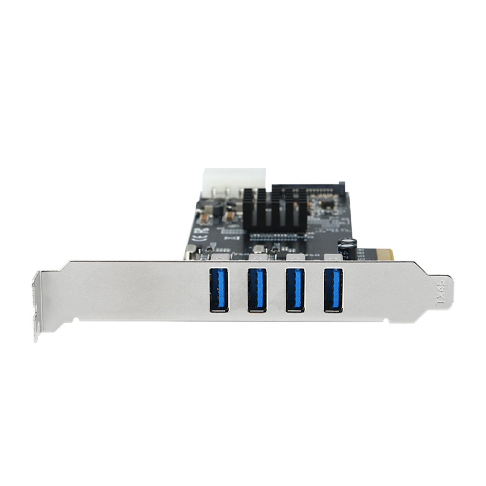 Scheda di espansione PCIE PCIE a 4 porte USB3.0 Scheda PCIE USB3.0 Adattatore USB 3.0 Adattatore USB 5Gbps Extensor Adaters
