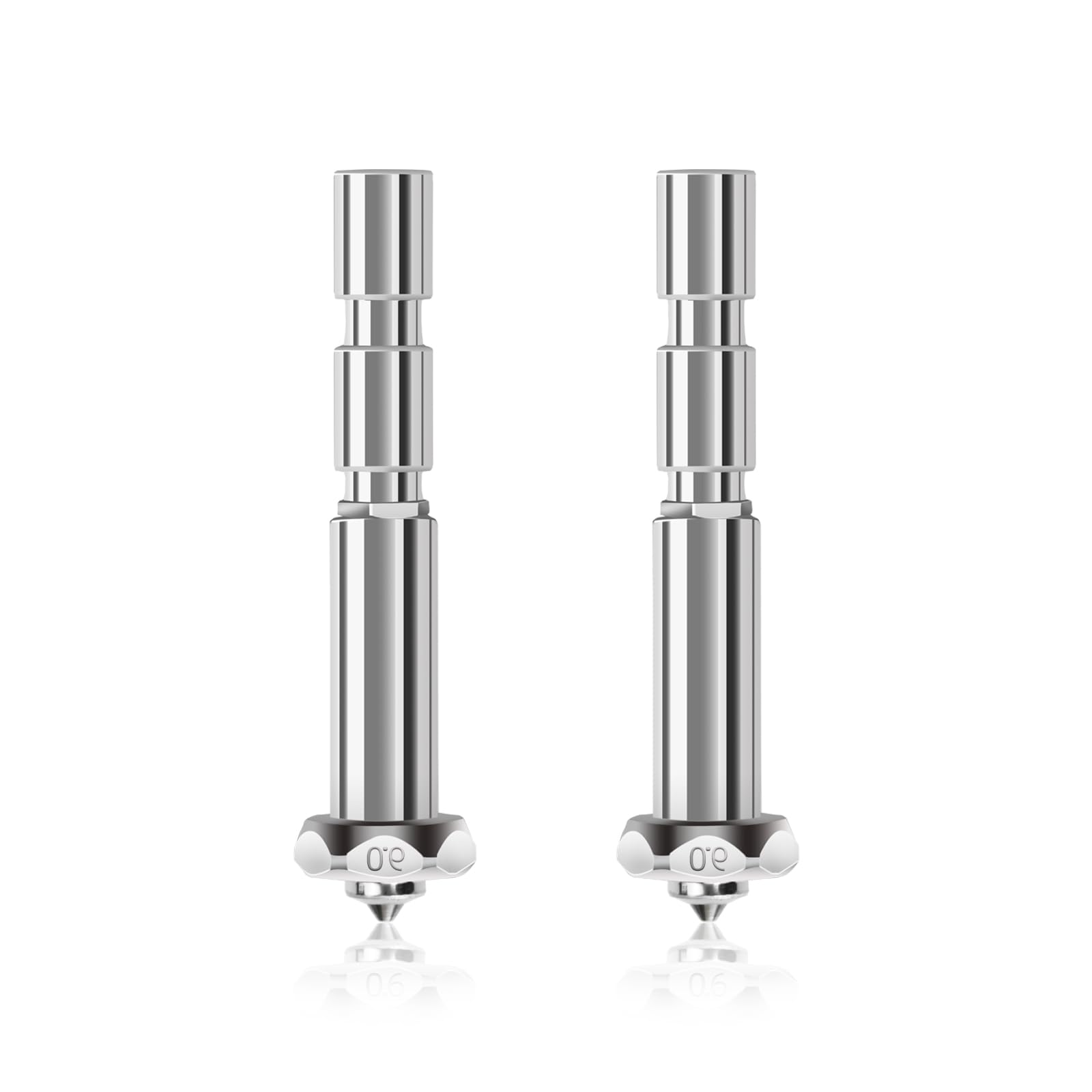 IdeaFormer-3D 2 ugelli Kobra 3 Max integrati da 0,6 mm per tubo a gola in acciaio temprato, ugello hotend estrusore per Anycubic Kobra 3 Max Combo