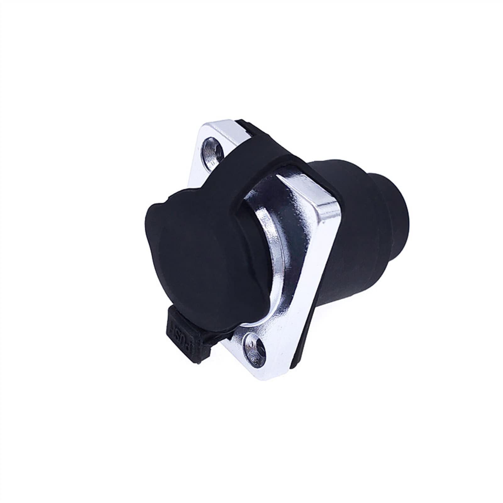 Złącze sieciowe RJ45 z gumową osłoną IP65 8p8c typ D gniazdo do montażu panelowego RJ45 złącze Ethernet 1 szt. (kąt)
