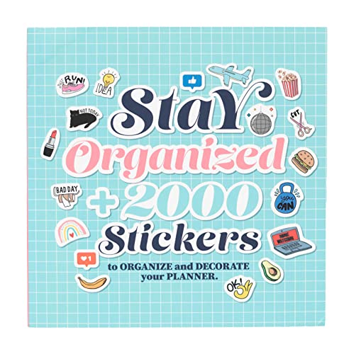 Grupo Erik Libro pegatinas Stay organized - Paquete pegatinas: