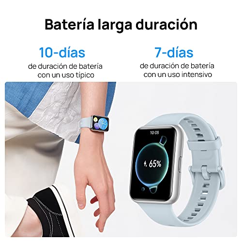 HUAWEI-Watch-Fit-2-Smartwatch-con-GPSLlamadas-BluetoothGestion-de-Vida-SaludableBateria-Larga-DuracionAnimaciones-Entrenamiento-RapidoMonitorizacion-SpO2NegroReloj-DeportivoHombreMujer