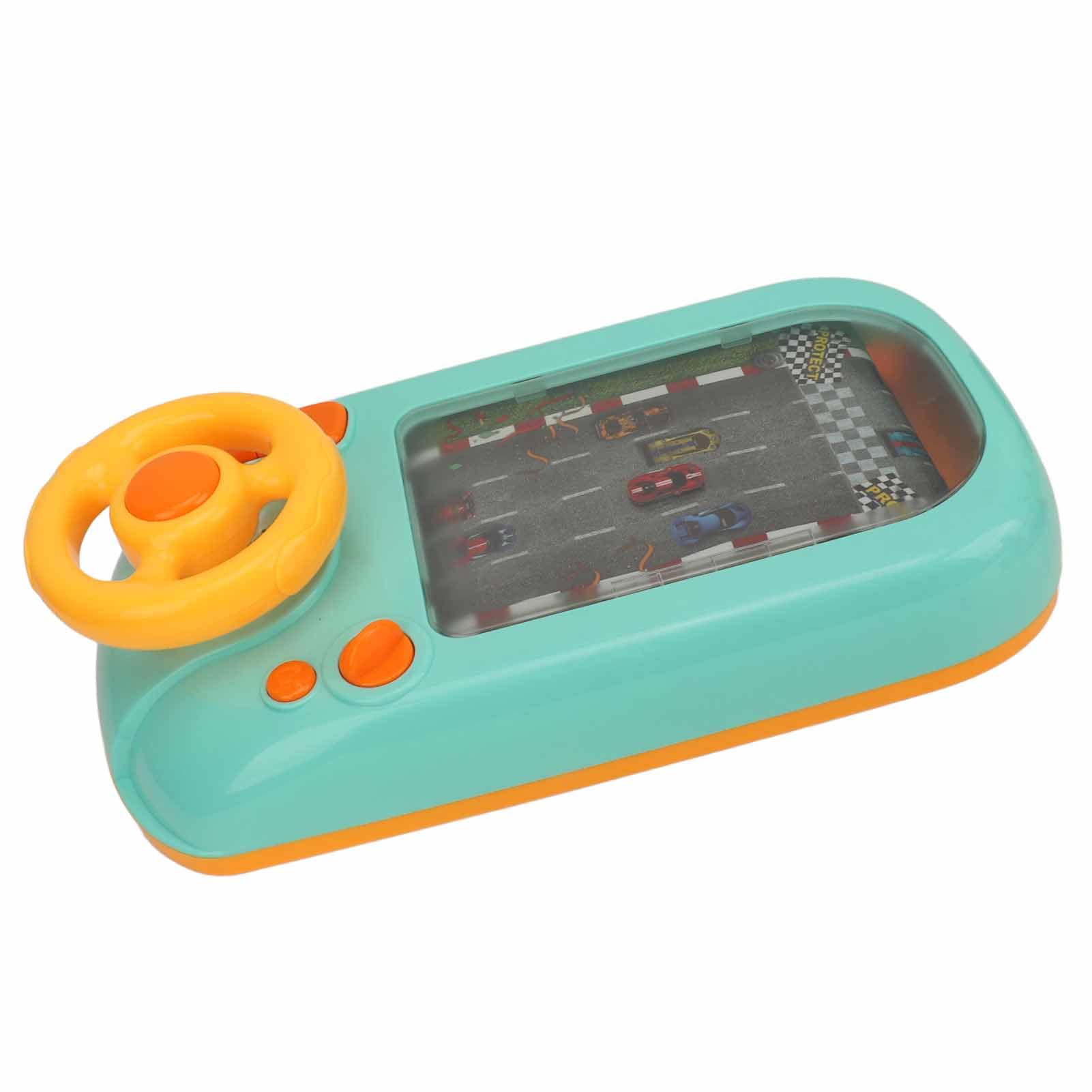 Volante Giocattolo per Auto da Corsa Educativa, Gioco di Guida Interattivo, Divertente Sfida di Corse per Bambini sopra i 3 Anni, Ottimo Regalo di Compleanno