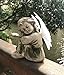 Bo Toys Solar Powered Angel with Solar Fiber Optic Wings LED Garden Light Decor
