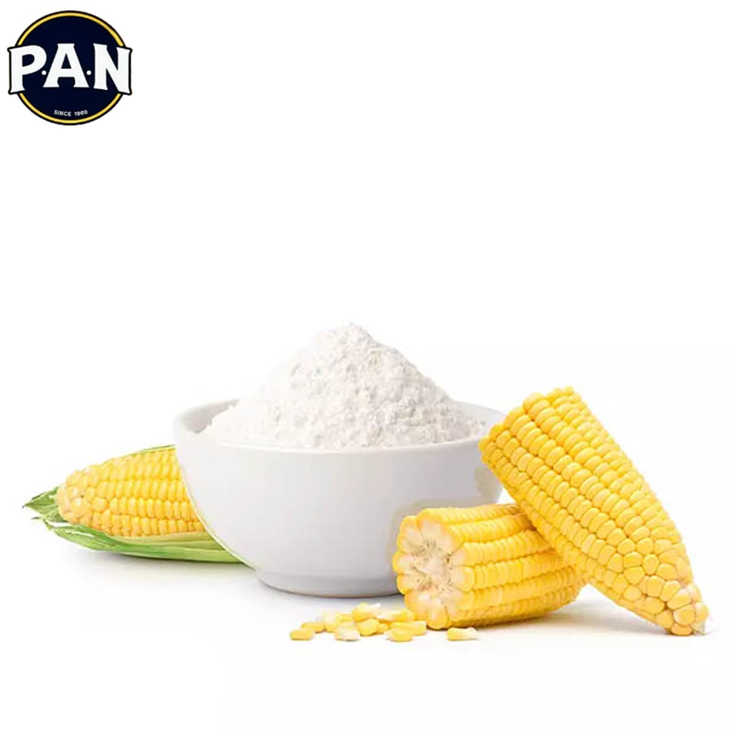 Kajal Pan Premium vorgekochtes weißes Maismehl 1 x 10 kg glutenfrei, bereit, Ihre Rezepte zu inspirieren Authentische Maisköstlichkeiten