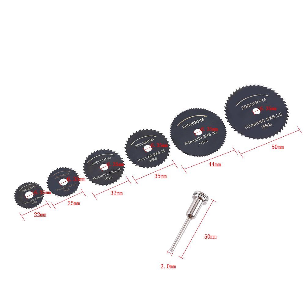 Bеѕt Cуbеr Mоndау 🔥 Circular Saw Blade, HSS Mini Circular Saw Blade Set Cutting Disc Power Tool for Copper, Iron, Aluminum, Alloy,Plastic, Wood