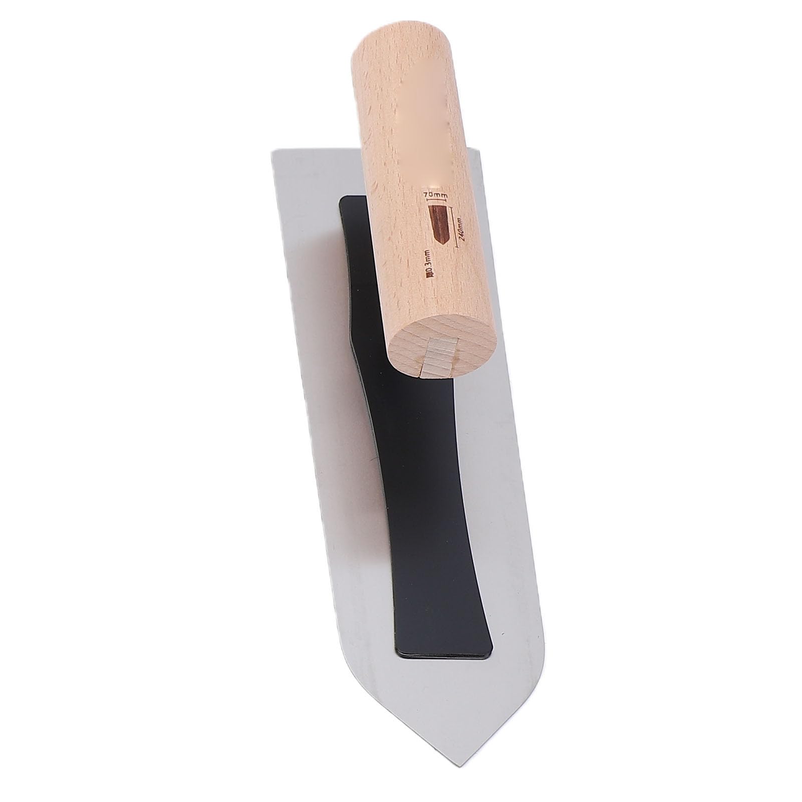 Tangxi Kit di Frattazzo per Finitura Artistica di Pareti con Lame in Acciaio Inossidabile Lucidato per Progetti di Muratura