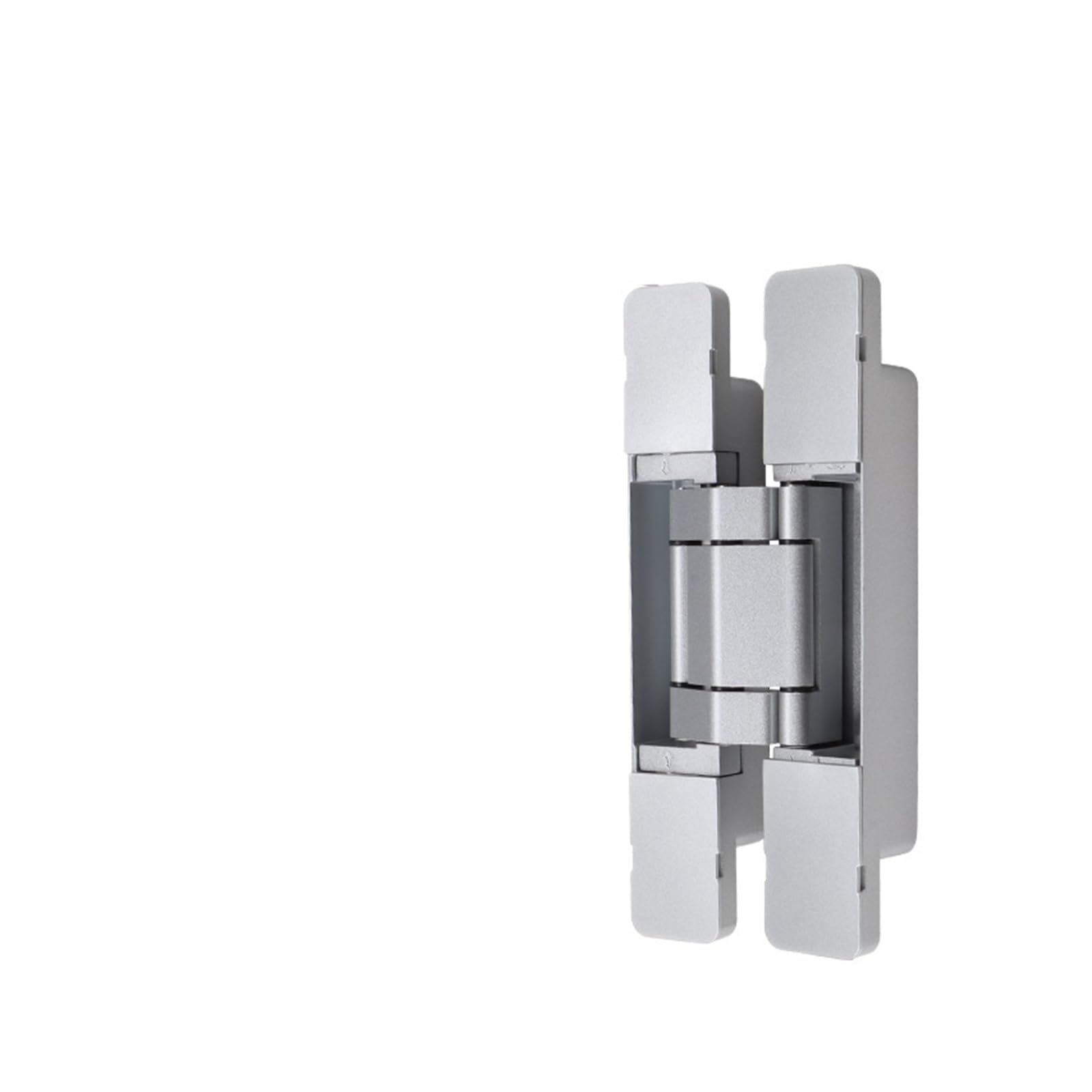 Chtkagv Brushed Silver 100Kg Load-Bearing Invisible Door Hinge
