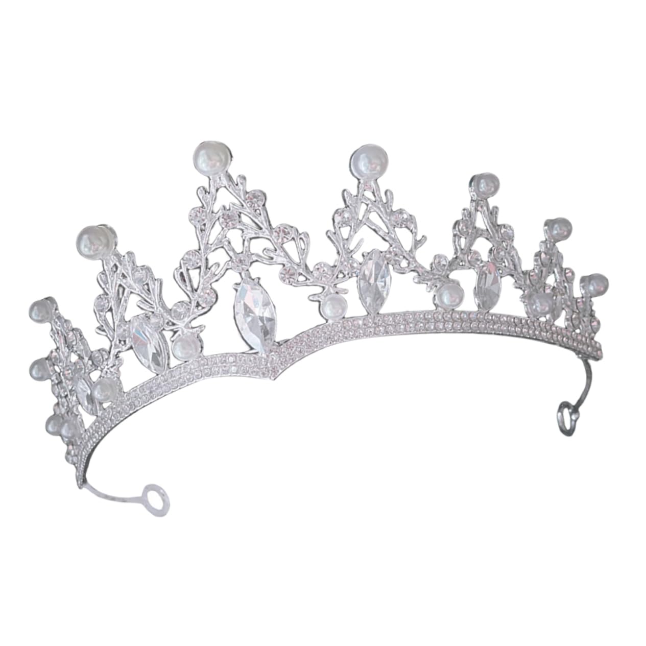 VICASKY 4 Pezzi per Cerchietto Sposa e Tiara Nuziale in Accessorio per Compleanni e Addio Nubilato
