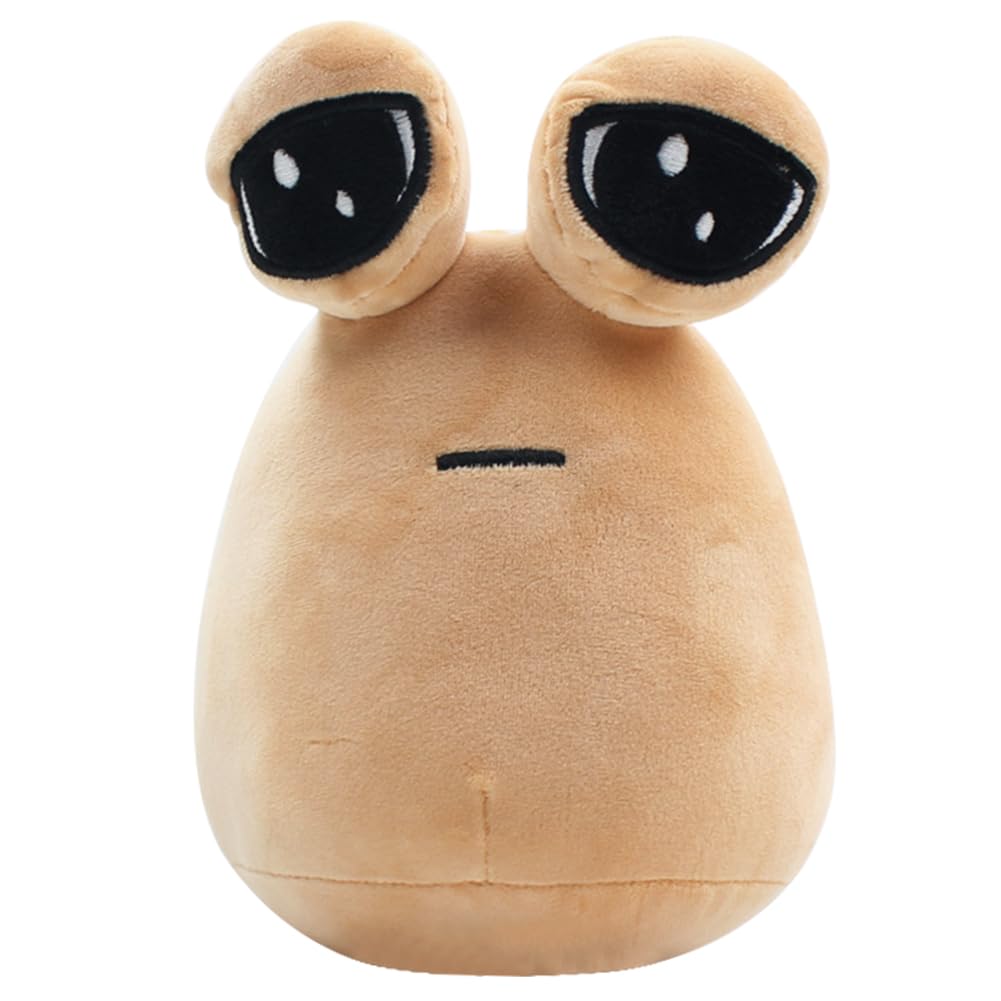 Alien POU Muñecas CBOSNF 22CM Alien POU Peluche Muñeco,Alien POU Peluches,Alien POU Toys,Juego De Juguete Peluche,Alien POU Figure Pillow Doll,Cumpleaños Peluche Juguete Para Adultos y Niños