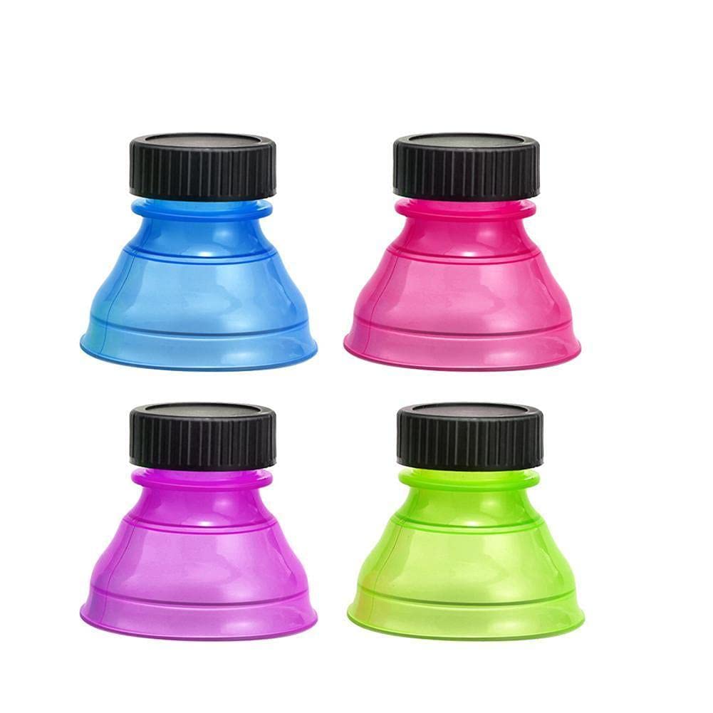 Reusable Plastic Caps Cover Beer Water Dispenser Lid Saver Top Fashion Accessories Soda Can Protector Bottle