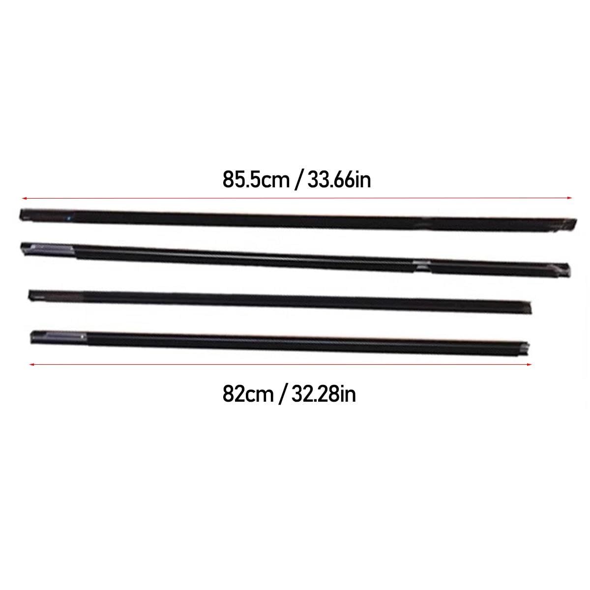 4 sztuki gumowych uszczelek samochodowych do okien zewnętrznych do Chevy Cruze 2009-2014, wodoszczelna uszczelka ciśnieniowa, taśma uszczelniająca, listwa ozdobna, uszczelka do drzwi przesuwnych