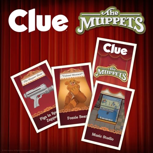 Clue: Muppets juego de mesa clásico de misterio miniatura 7