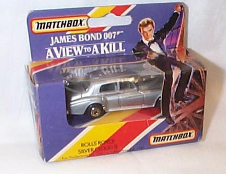james bond matchbox