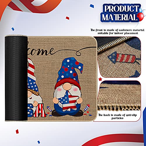 Tallew-Patriotic-Gnome-Doormat-Welcome-Mats-Outdoor-Non-Slip-Rubber-Entrance-Floor-Mat-Rug-for-4th-of-July-Independence-Day-Memorial-Day-Home-Indoor-Outdoor-Holiday-Decoration-27-x-16-Inches Tallew Patriotic Gnome Doormat Welcome Mats Outdoor Non Slip Rubber Entrance Floor Mat Rug for 4th of July Independence Day Memorial Day Home Indoor Outdoor Holiday Decoration 27 x 16 Inches