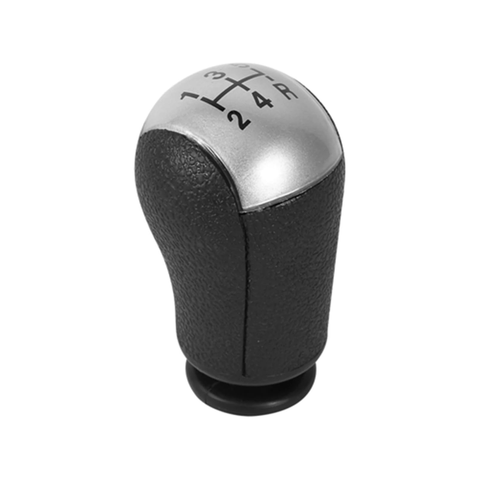 Xzcvtyw Gray Car Shifter Adapter 1Pcs 5 Speed Automobile Gear Lever Head Shifter Knob For Ford For Focus/Mondeo Mk3/S-Max/Mustang/Galaxy/Fiesta Mk6/Transit(Gray)