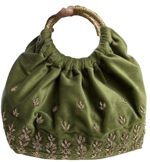 adorn haus Zariya Velvet Potli Bag-picture-20