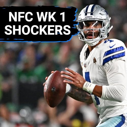 『Is 2023 Dak Prescott BACK for the Cowboys? Are the Lions DOOMED? Is Russell Wilson COOKED?』のカバーアート