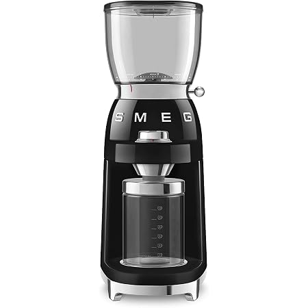 Smeg 50's Retro Black Coffee Grinder 